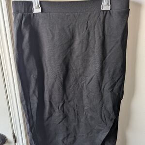 Sears Classic Black Pencil Skirt
